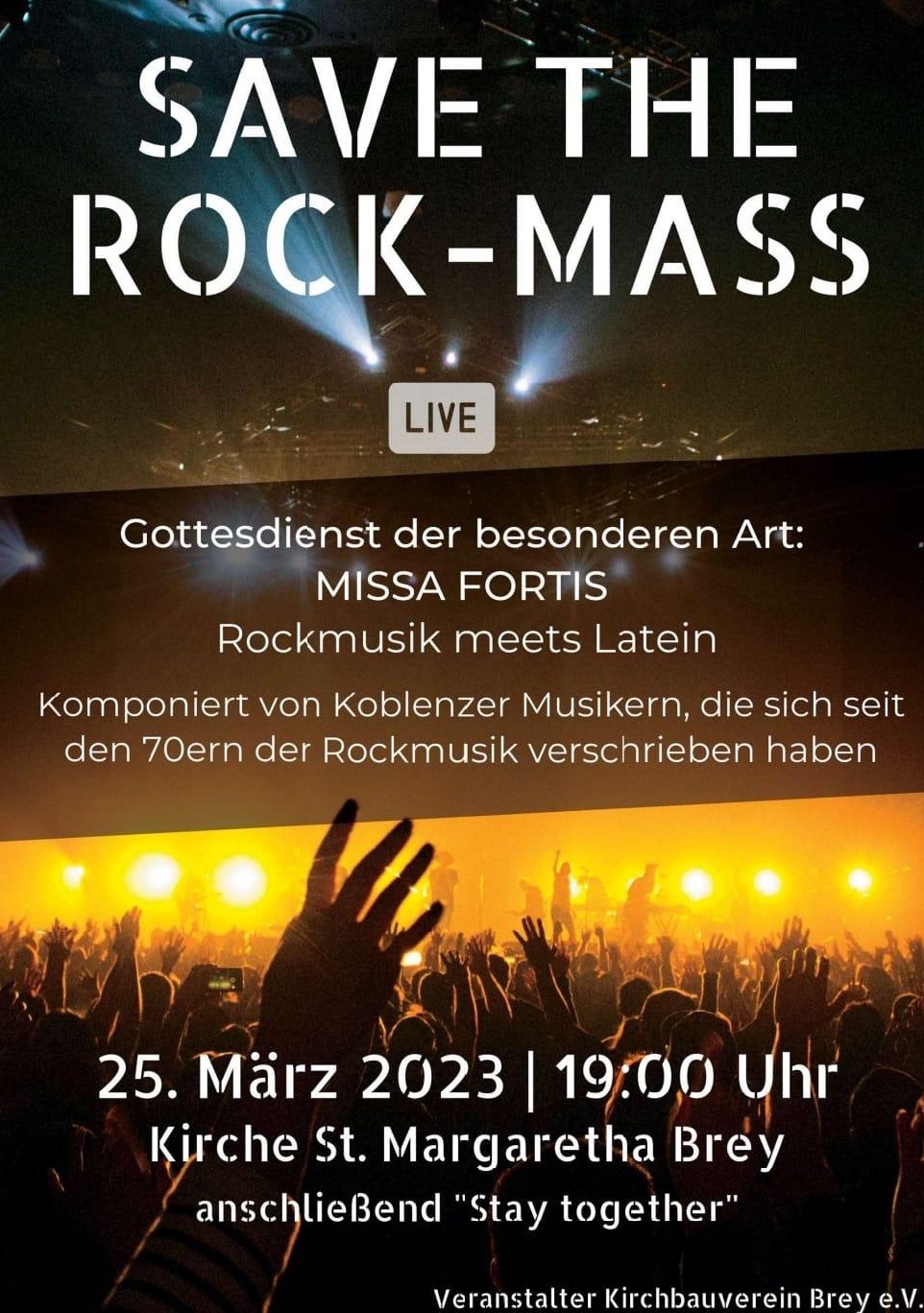 25.03.2023 – MISSA FORTIS: Rockmusik meets Latein