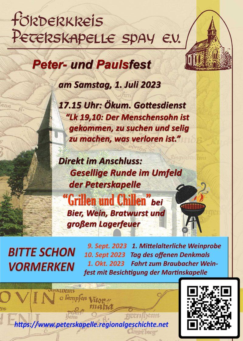 Peter-und-Paul-Fest 2023 in Spay