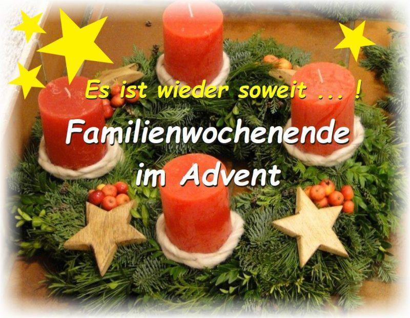 Familienwochenende im Advent