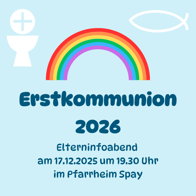 Erstkommunion 2026 - Infoabend