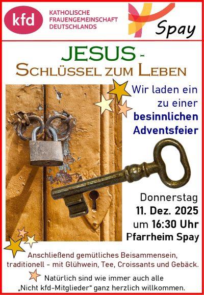 Adventsfeier 2025 kfd Spay