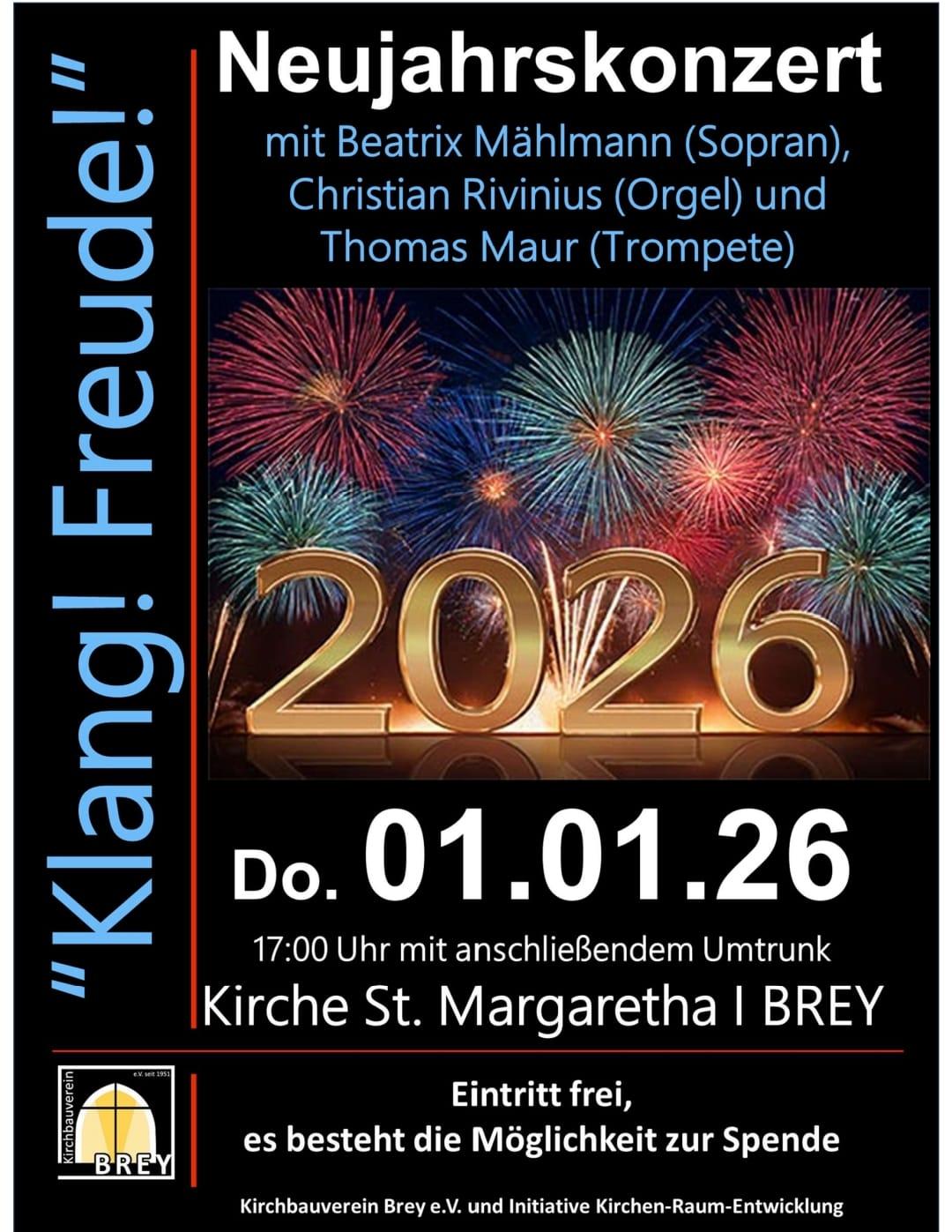 Neujahrskonzert Brey 2026