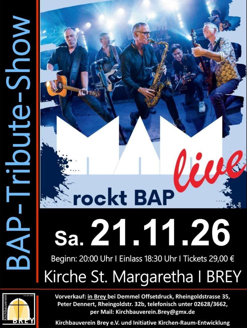 21.11.2026: BAP-Tribute-Show