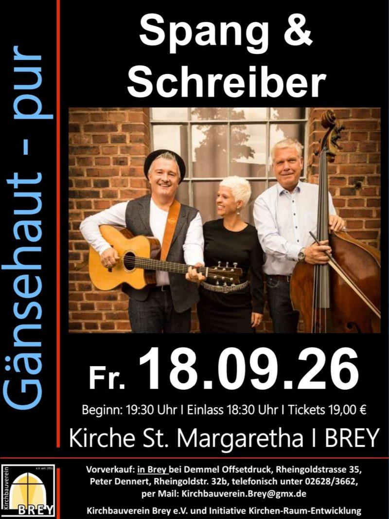 18.09.2026: Spang und Schreiber