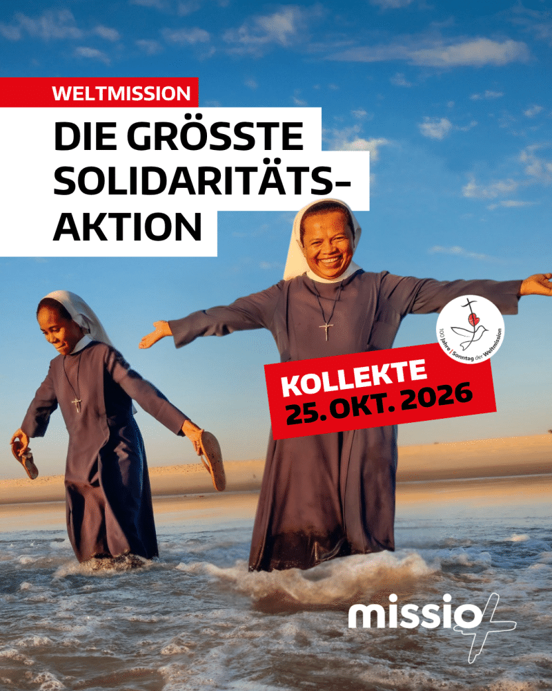 Aufruf zum Sonntag der Weltmission 2026