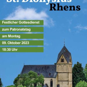10.10.2023: Gottesdienst zum Patronatstag in St. Dionysius